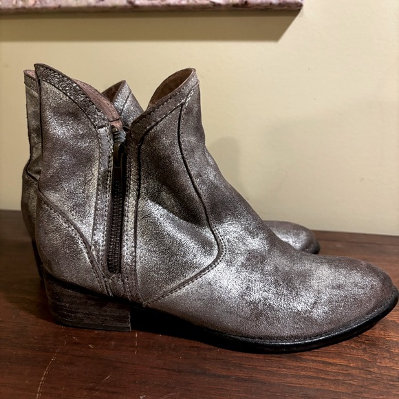 Seychelles Anthropologie Lucky Penny Leather Bootie Size 8 - Picture 2 of 9
